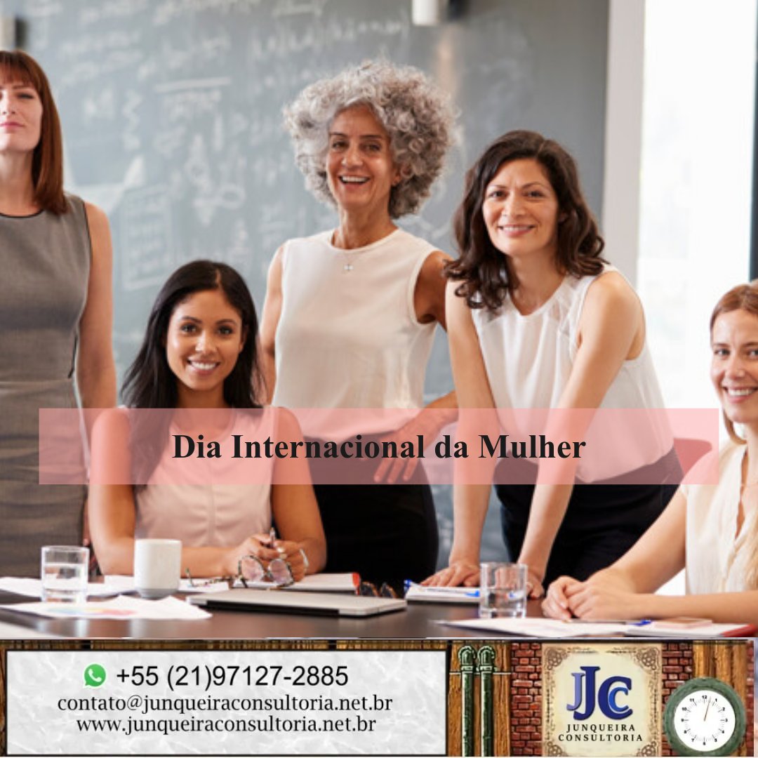 Hoje é o Dia Internacional da Mulher.
#JunqueiraConsultoria #RafaelJunqueira #Professor #MarkertingJuridico #Publicidade #Design #Jornalista #Palestrante #CursoOnline #DiaInternacionaldaMulher