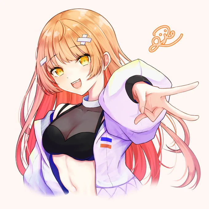 #うじゅあーとお世話になってるvさん描きました!登録者900人おめでとう〜 