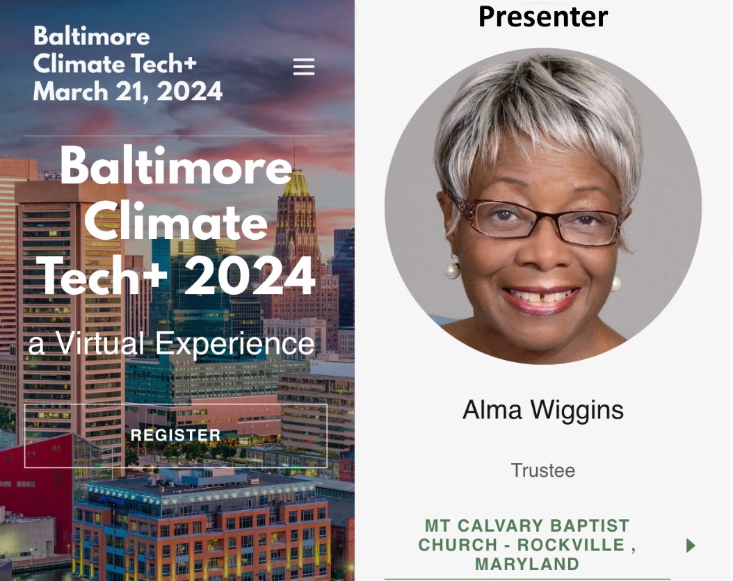AaronRiceHelps's tweet photo. What Is Baltimore Climate Tech+ 2024?
A celebration of the "Women to Watch" in Climate Tech+ with keynotes, discussions, insights, presentations, and demos by Climate Tech+ experts, innovators and investors driving the decarbonization economy.
https://t.co/4R3odEC14i https://t.co/aPgIszry1f