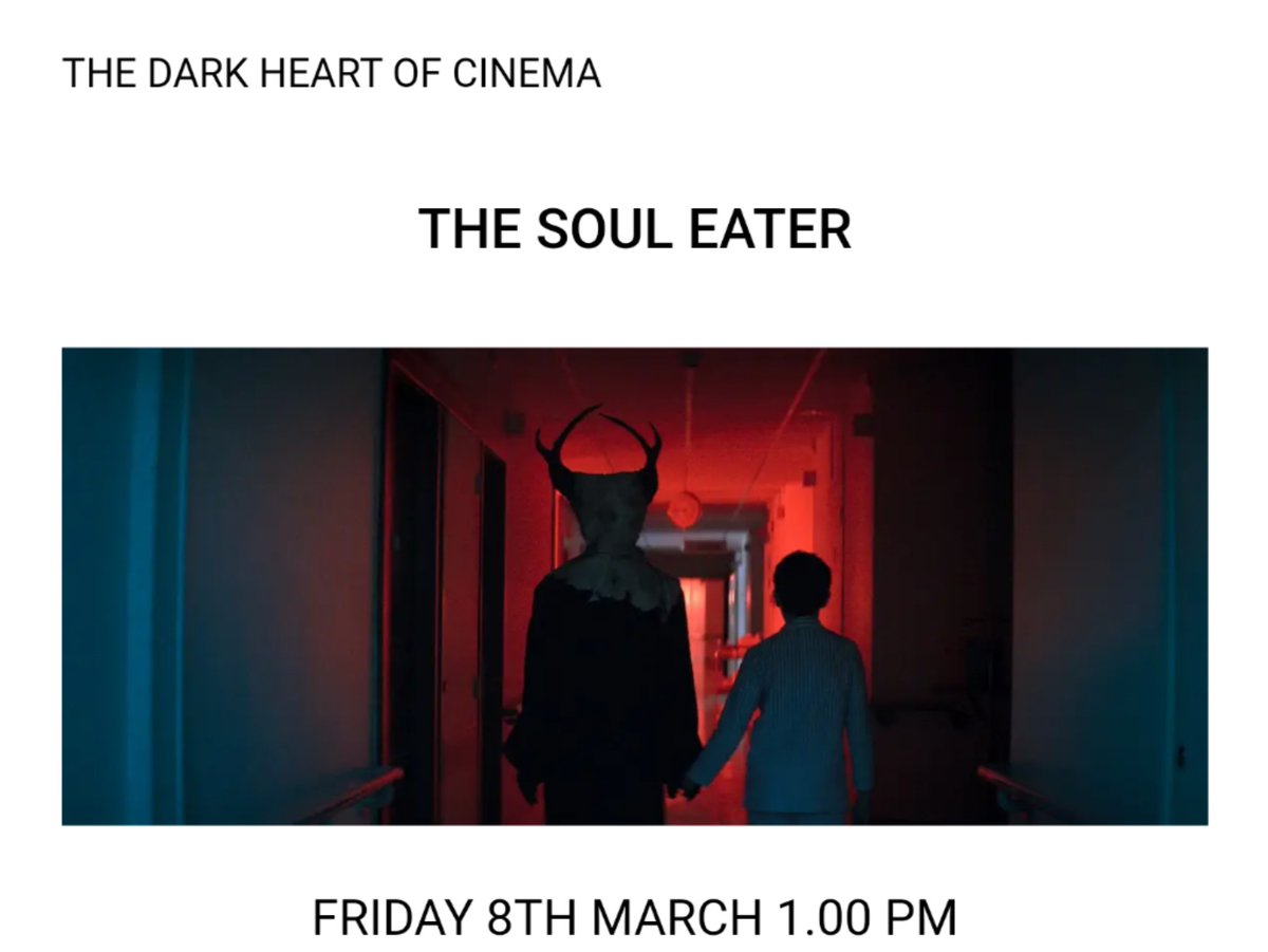 It's been a while but finally back at Glasgow @FrightFest First film for the day The Soul Eater