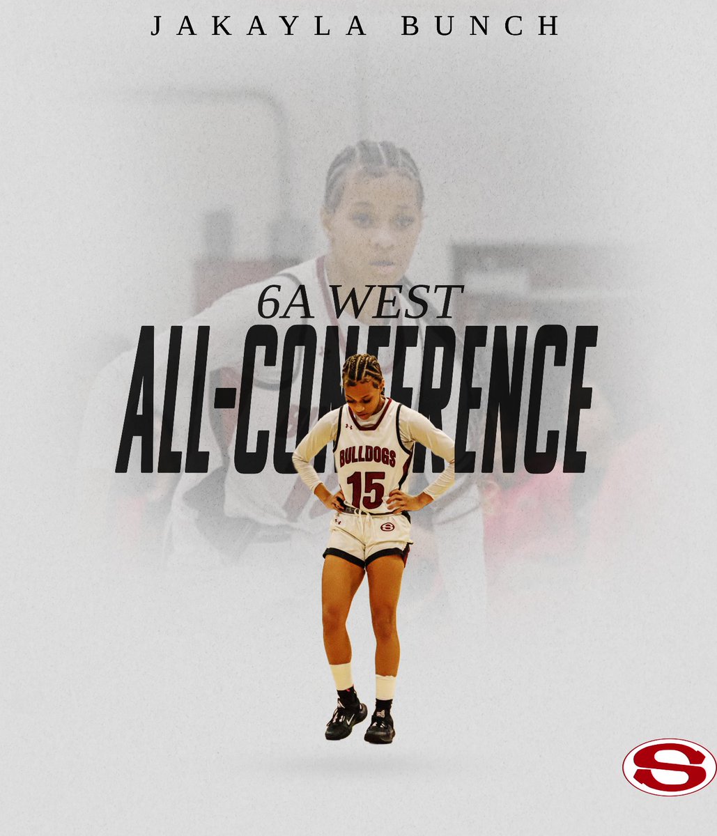 Congrats to Jakayla Bunch on being named 6A West All-Conference!  As a senior, she wanted to win.  She starred in her role and it paid off!  Can't wait to watch her at Crowder as well!