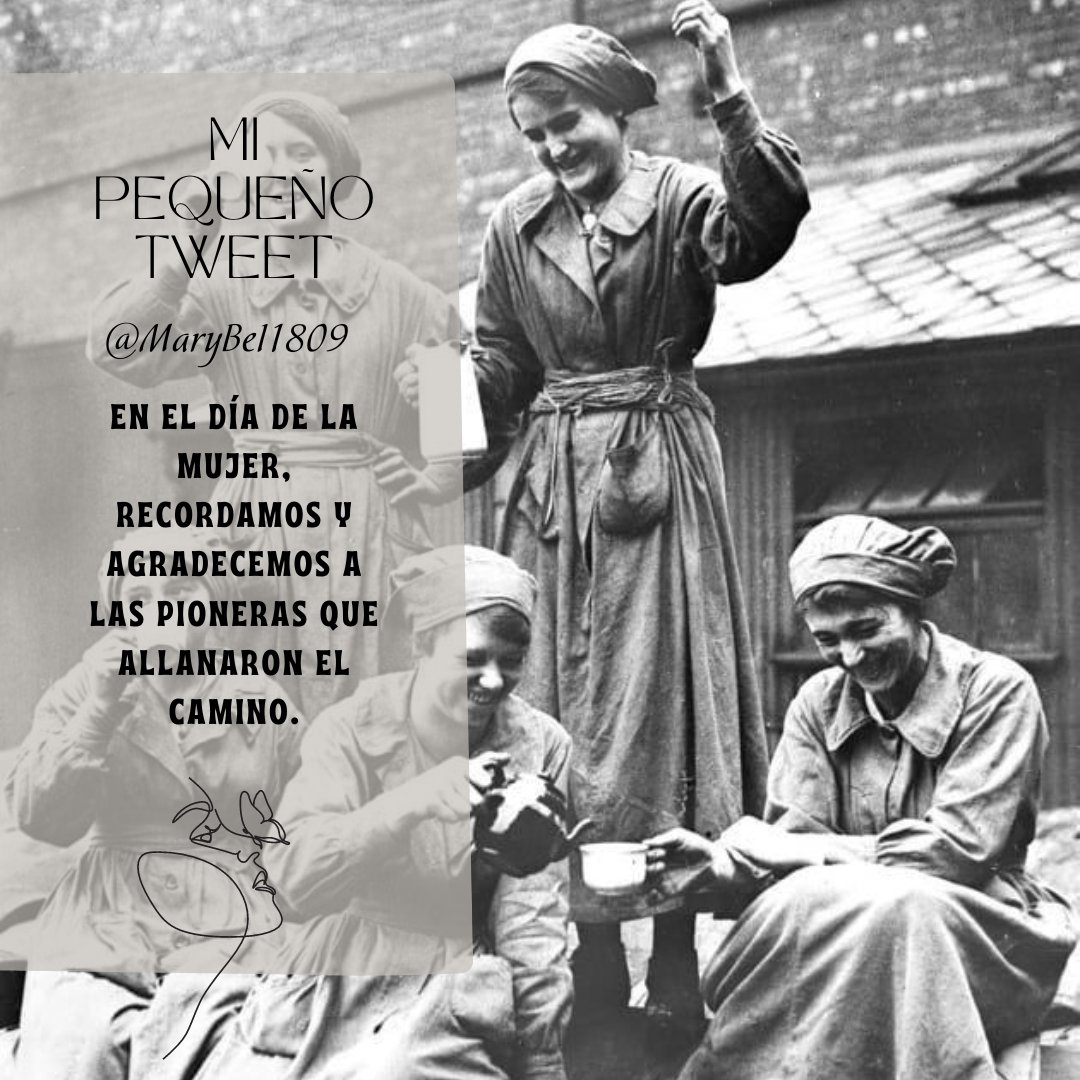 Mi Pequeño Tweet

En el Día de la Mujer, recordamos y agradecemos a las pioneras que allanaron el camino.

#LíneasVerdaderas #MisLetras2024
#LYF15 #MiPequeñoTweet #8deMarzo2024 #DiaInternacionalDeLaMujer #WomensDay2024