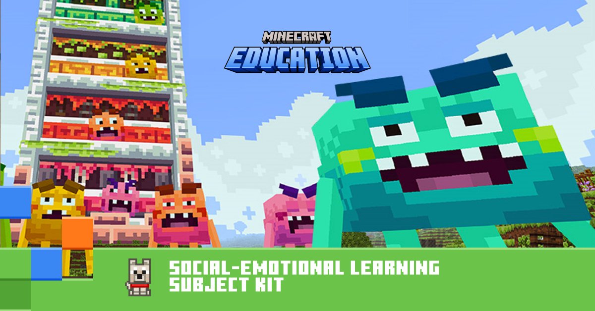 International #SELDay is here! Looking for engaging, collaborative ways to bring social-emotional learning alive for your students? Look no further! Check out the #MinecraftEdu #SEL Subject Kit: msft.it/6010cZ7hk