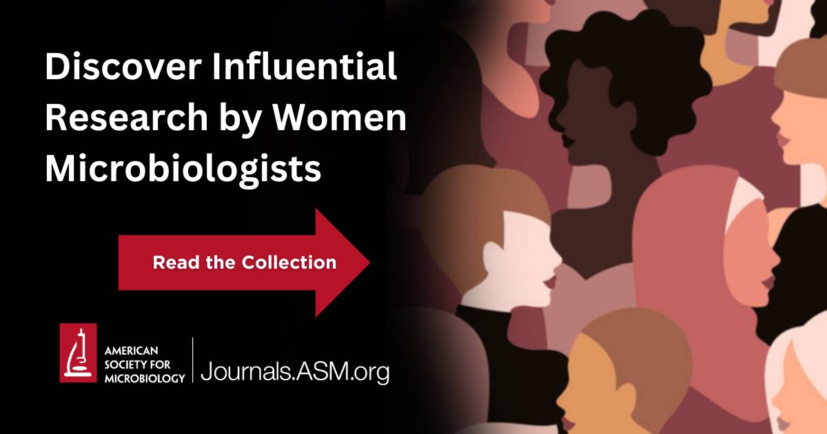 ASMicrobiology's tweet photo. 🎉It's #InternationalWomensDay! Join us in recognizing the contributions of women in microbiology &amp; allies championing equity, diversity &amp; inclusion in science education &amp; research. Explore influential #ASMJournals articles by women scientists: https://t.co/6qCQ8V3FhL https://t.co/UddybudWhk