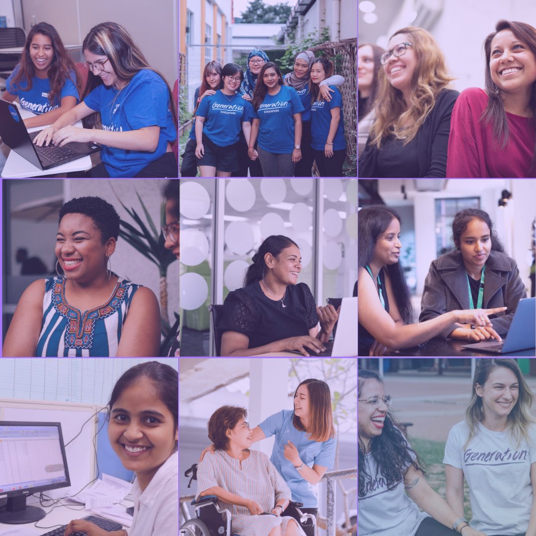 Today we want to celebrate the nearly 58,000 women from around the world who have transformed their lives through our train and place programs. Here’s to many more women launching amazing careers! ➡️ tinyurl.com/2229awrd #GenerationWorks #GenWomen #IWD2024 #InvestInWomen