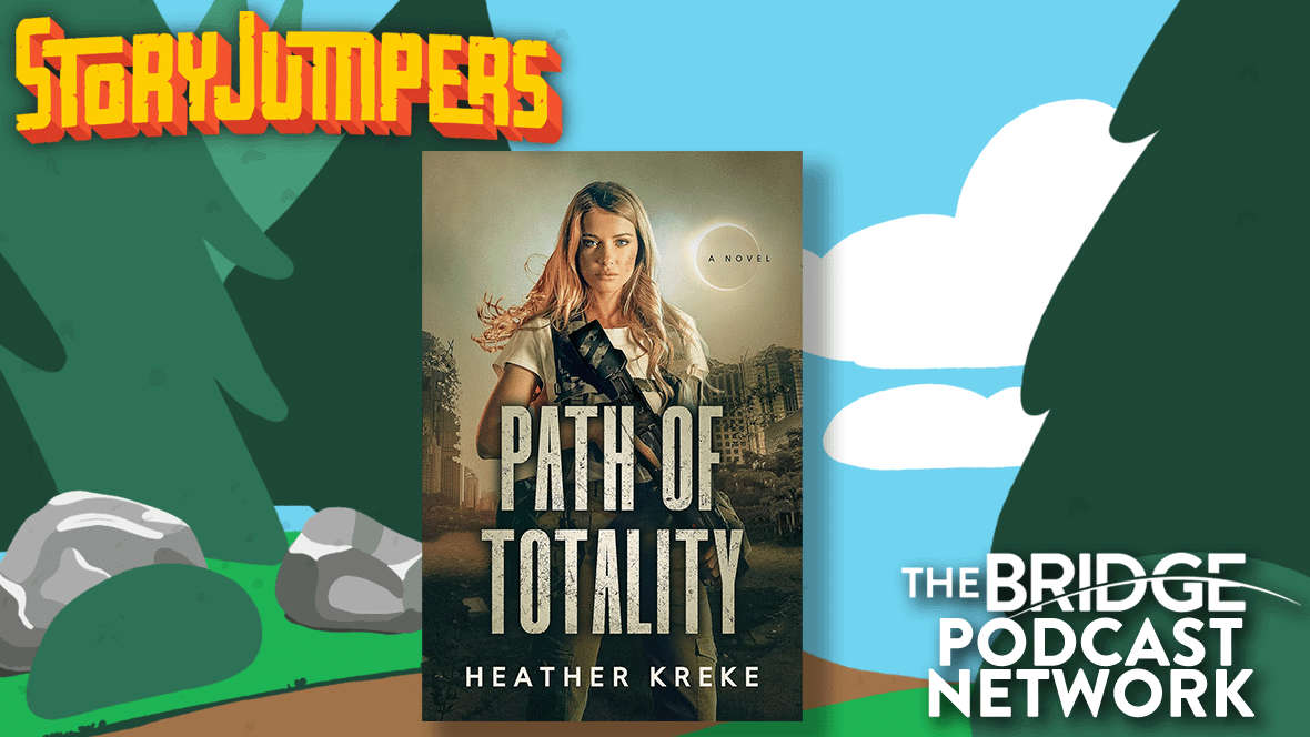 Jadzia is torn from her family when World War III comes to American soil. Alone, she embarks on a perilous cross-country journey, trying to stay ahead of those desperately trying to find her.

Listen on The Bridge mobile app or website at wearethebridge.org/storyjumpers