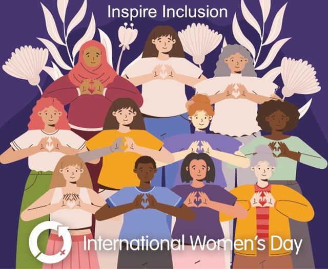 International Women's Day 👩🏼👩🏿🧕🏼👩🏻‍🦳👩🏽👱🏻‍♀️👩🏻‍🦱 👩🏽‍🦳👱🏼‍♀️👩‍🦰👩🏾‍🦱👵🏻 Today lets think of the women in your life who inspire you, and how we can use their strengths to help create a world where all women are empowered, valued, and included. #InspireInclusion #IWD2024 #InspireInclusion.