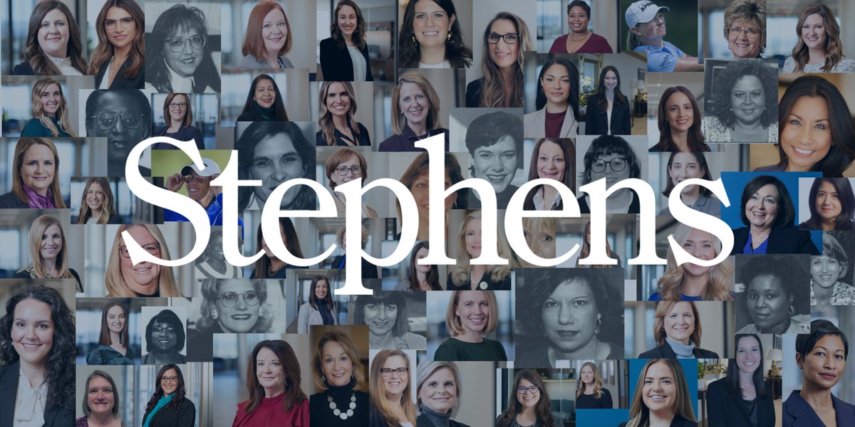 On #InternationalWomensDay, we celebrate the achievements of women in the finance industry and beyond. As we honor the contributions and leadership of our colleagues, Stephens INVESTED is working to create greater equity in our business. stephens.com/impact-initiat…