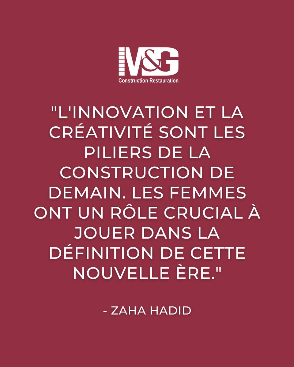 MEtGConstructio's tweet photo. Pour toutes les femmes qui façonnent notre avenir avec chaque brique posée et chaque plan dessiné aujourd'hui nous vous célébrons.Bonne journée internationale des femmes #FemmesDansLaConstruction #journeedesfemmes #JourneeDesDroitsDesFemmes #femmes #Construction #metgconstruction https://t.co/gvjReUeX7v