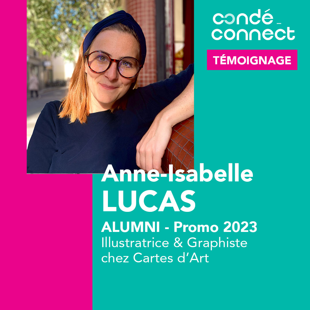 [TÉMOIGNAGE ALUMNI]
📣 Découvrez le parcours d’Anne-Isabelle Lucas, diplômée d’un Mastère en Illustration &amp; Bande dessinée à l’École de Condé Paris et qui a publié son premier ouvrage, La box déstressée, chez La Maison Hachette Pratique ! ✨