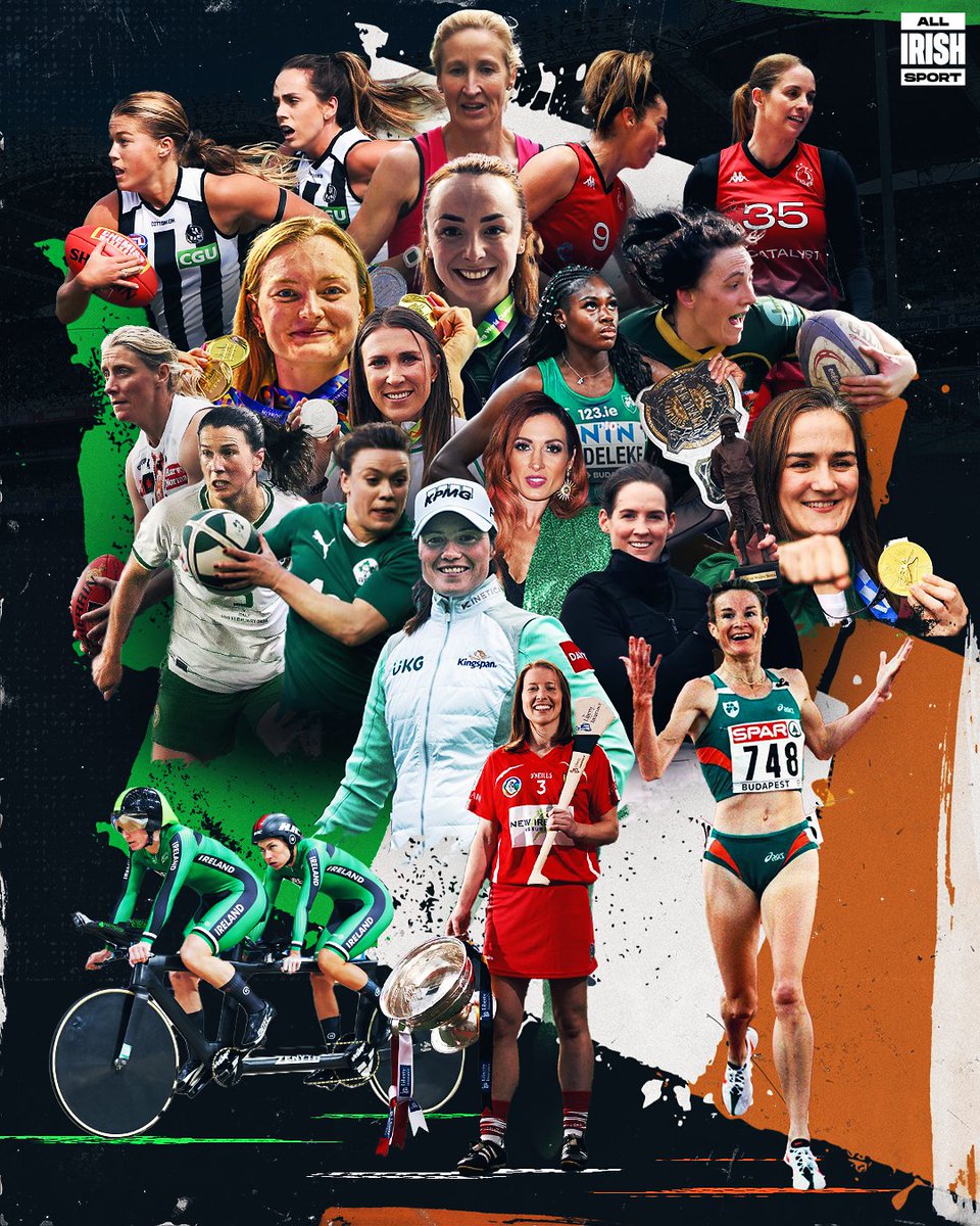 We're blessed in Ireland with some amazing sportswomen across every code! Here's to them today and every day! #iwd2024 #InternationalWomensDay