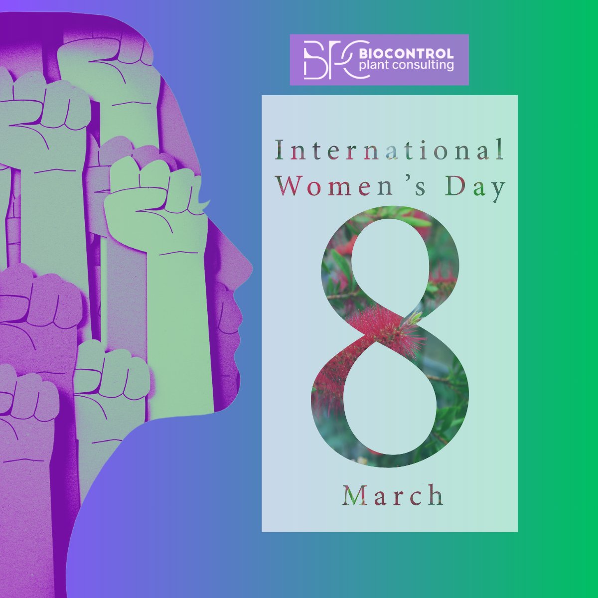 Día Internacional de la Mujer trabajadora, queremos expresar nuestra admiración y respeto a todas las mujeres del ámbito agronómico.
¡Feliz día de la mujer trabajadora! 💜🫂
#DíaDeLaMujerTrabajadora #InternationalWomensDay #MujeresTrabajadoras #MujeresEmprendedoras