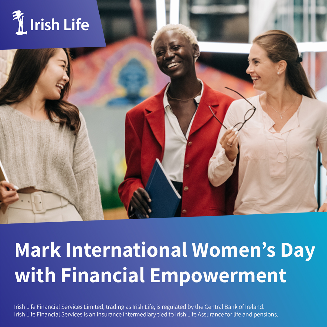Financial advice is for everyone, but it’s especially important for women. We’re marking #IWD this month by showing women in Ireland how they can benefit from financial advice, set themselves up for success, and feel financially empowered ➡ irishlife.ie/blog/internati… #ad