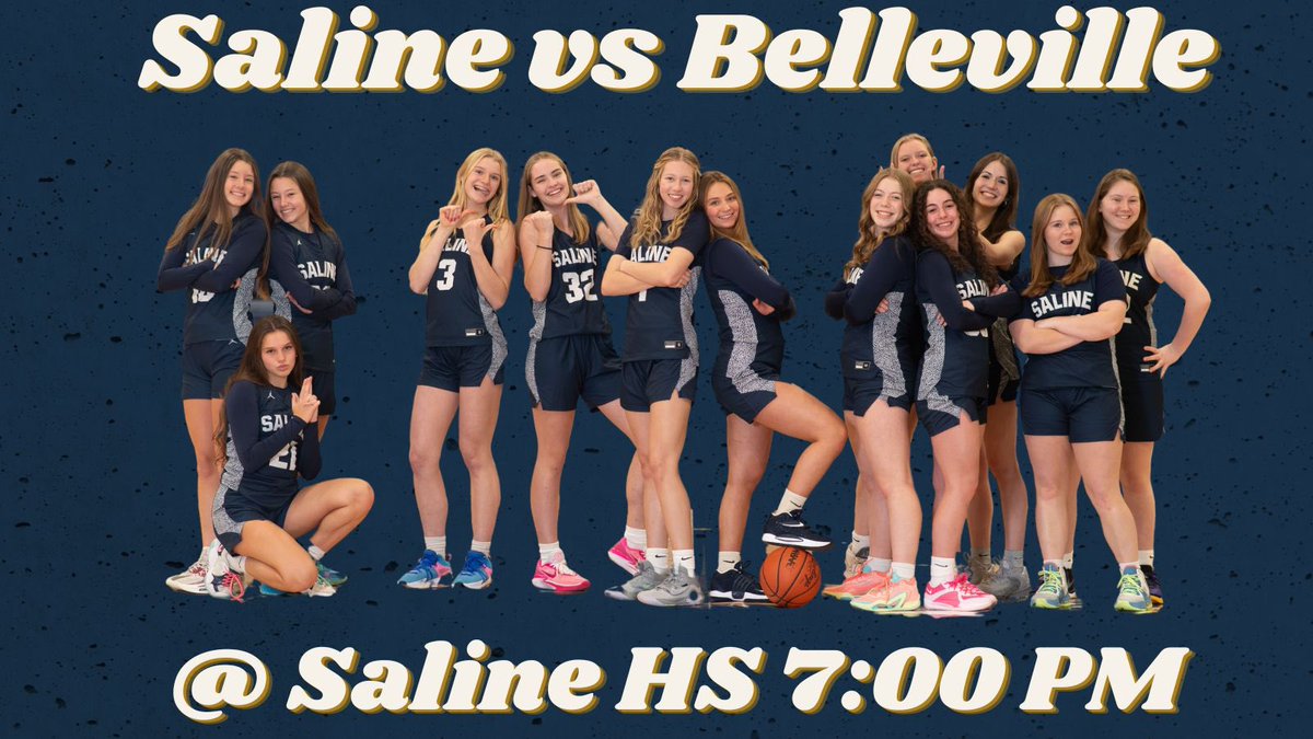 Saline - Your Hornets are playing in a District Championship tonight against highly ranked Belleville! Get out and support these women tonight in our home gym! High level basketball and amazing athletes- it will be entertaining!