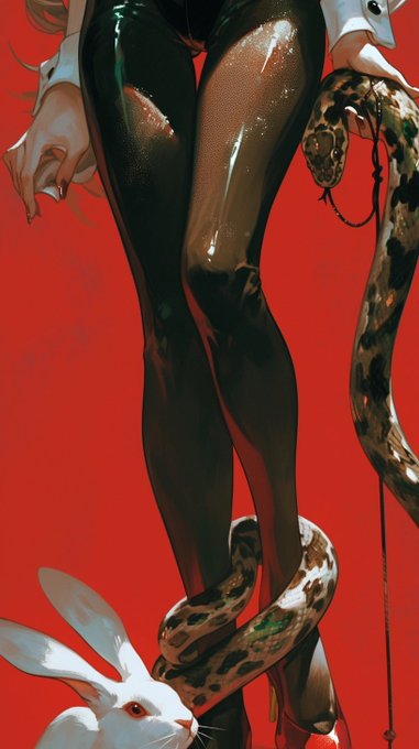 &ldquo;Snake Charmer&rdquo; 🪢🐰🐍👸🏿👸🏾👸🏽👸🏼👸🏻🪢 #AIart #ArtificialIntelligenceArt #midjourney #DigitalArt #girls #bunnies #AIgeneratedArt #ropebunny #shibari #concept #snake #tattoo #shibari #bdsm<a href="/tag/aiart"class="tags">#AIart</a><a href="/tag/artificialintelligenceart"class="tags">#ArtificialIntelligenceArt</a><a href="/tag/midjourney"class="tags">#midjourney</a><a href="/tag/digitalart"class="tags">#DigitalArt</a><a href="/tag/girls"class="tags">#girls</a><a href="/tag/bunnies"class="tags">#bunnies</a><a href="/tag/aigeneratedart"class="tags">#AIgeneratedArt</a><a href="/tag/ropebunny"class="tags">#ropebunny</a><a href="/tag/shibari"class="tags">#shibari</a><a href="/tag/concept"class="tags">#concept</a><a href="/tag/snake"class="tags">#snake</a><a href="/tag/tattoo"class="tags">#tattoo</a><a href="/tag/shibari"class="tags">#shibari</a><a href="/tag/bdsm"class="tags">#bdsm</a>
