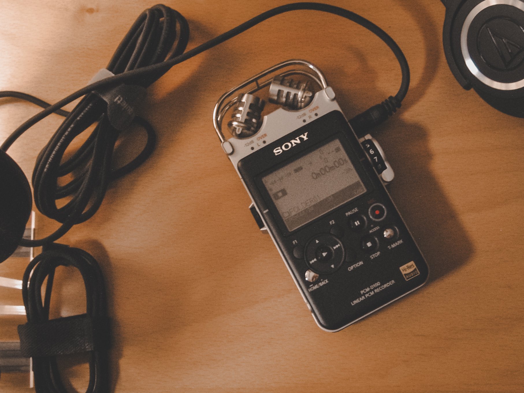 SONY 土臭く PCM-D100