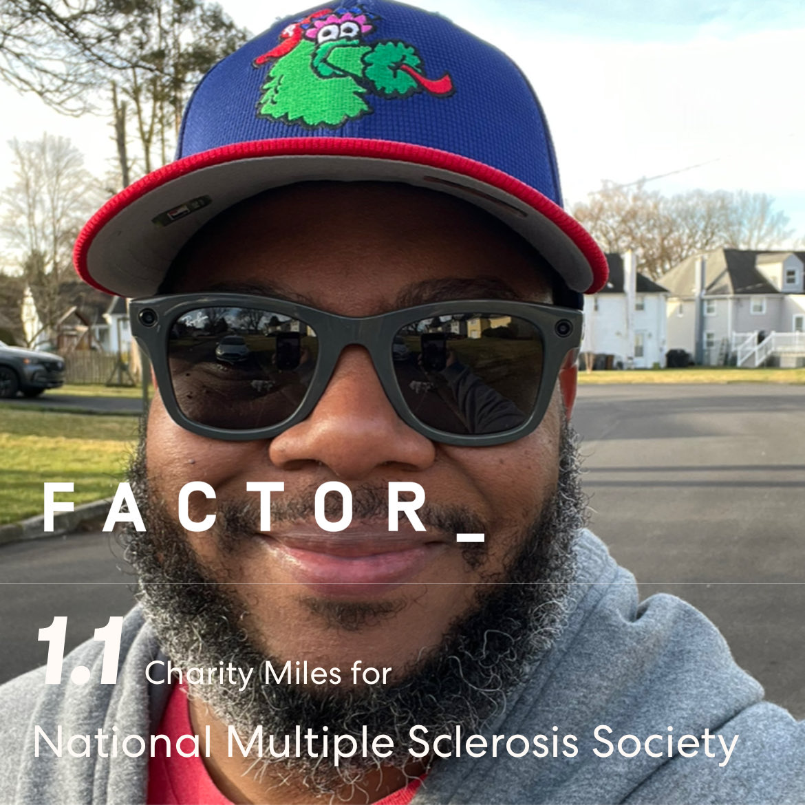 1.1 Charity Miles for National Multiple Sclerosis Society. I’d be grateful for your support. If you’re in a position to do so, please click here to sponsor me. miles.app.link/e/tWVvDCrBNHb