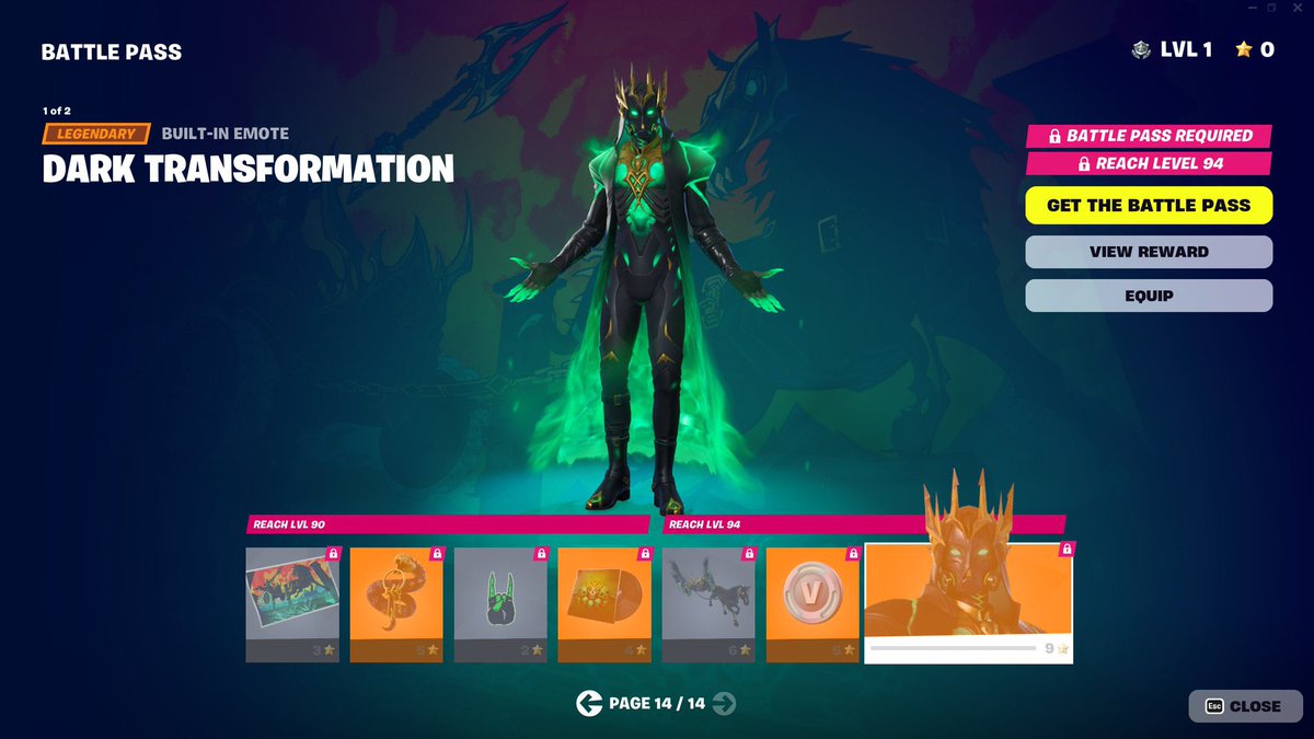 Who needs 13,500 vbucks to get Hades on Day 1? 👀 Show me you’re ready 🔥 #FortniteChapter5Season2