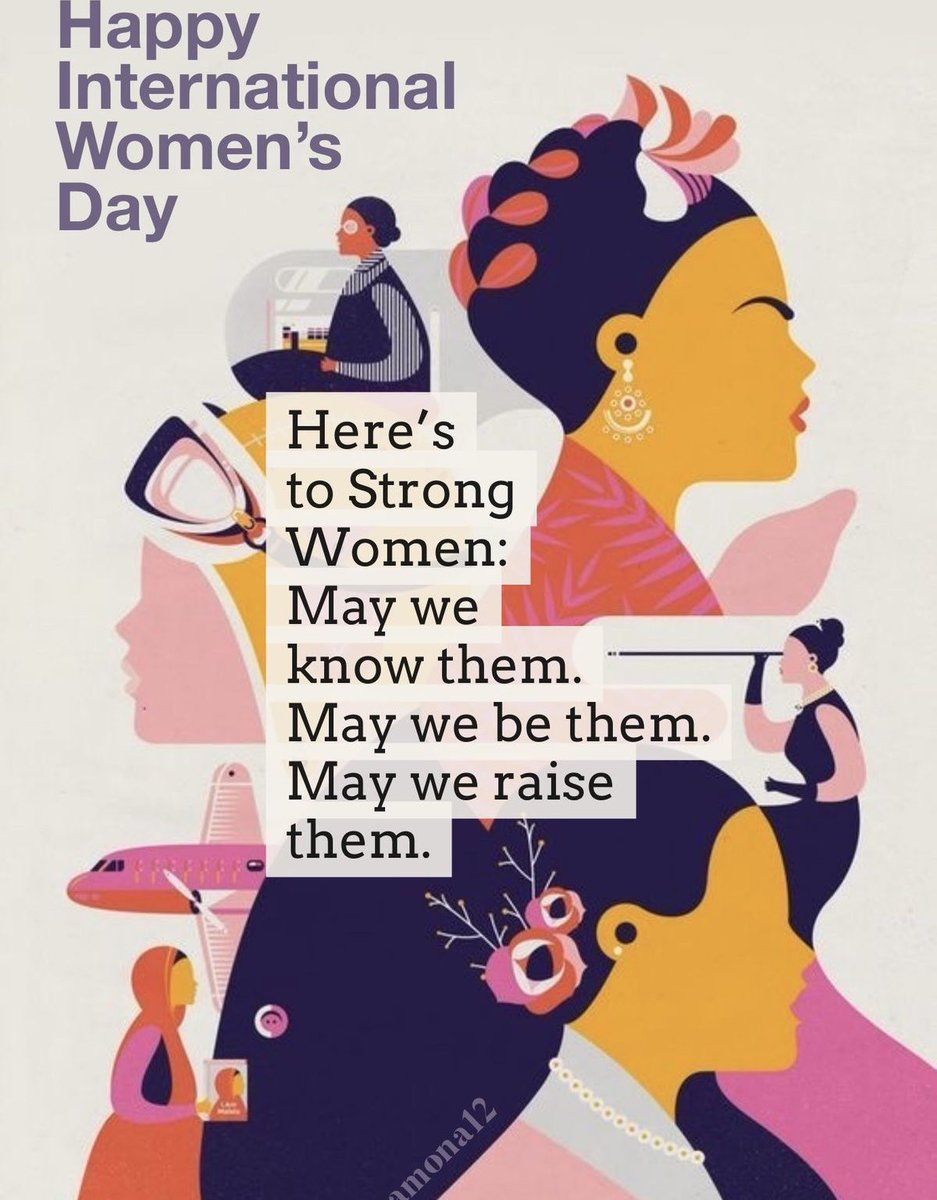 Happy International Women’s Day! A day we celebrate all of the achievements that women have accomplished throughout the years. #InternationalWomensDay