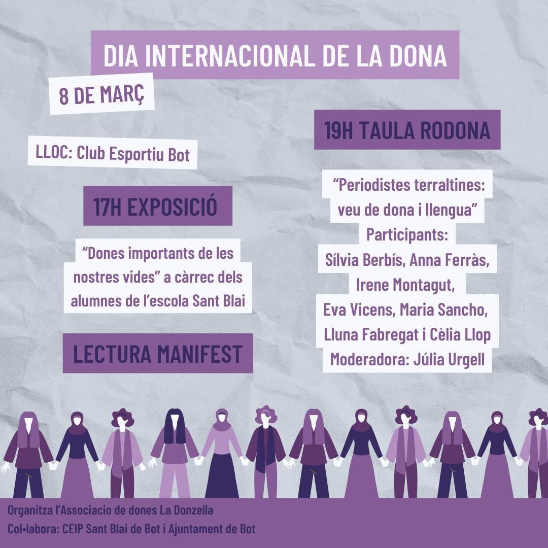 Quan les dones terraltines ens hi posem, aparta’t. Som-hi!