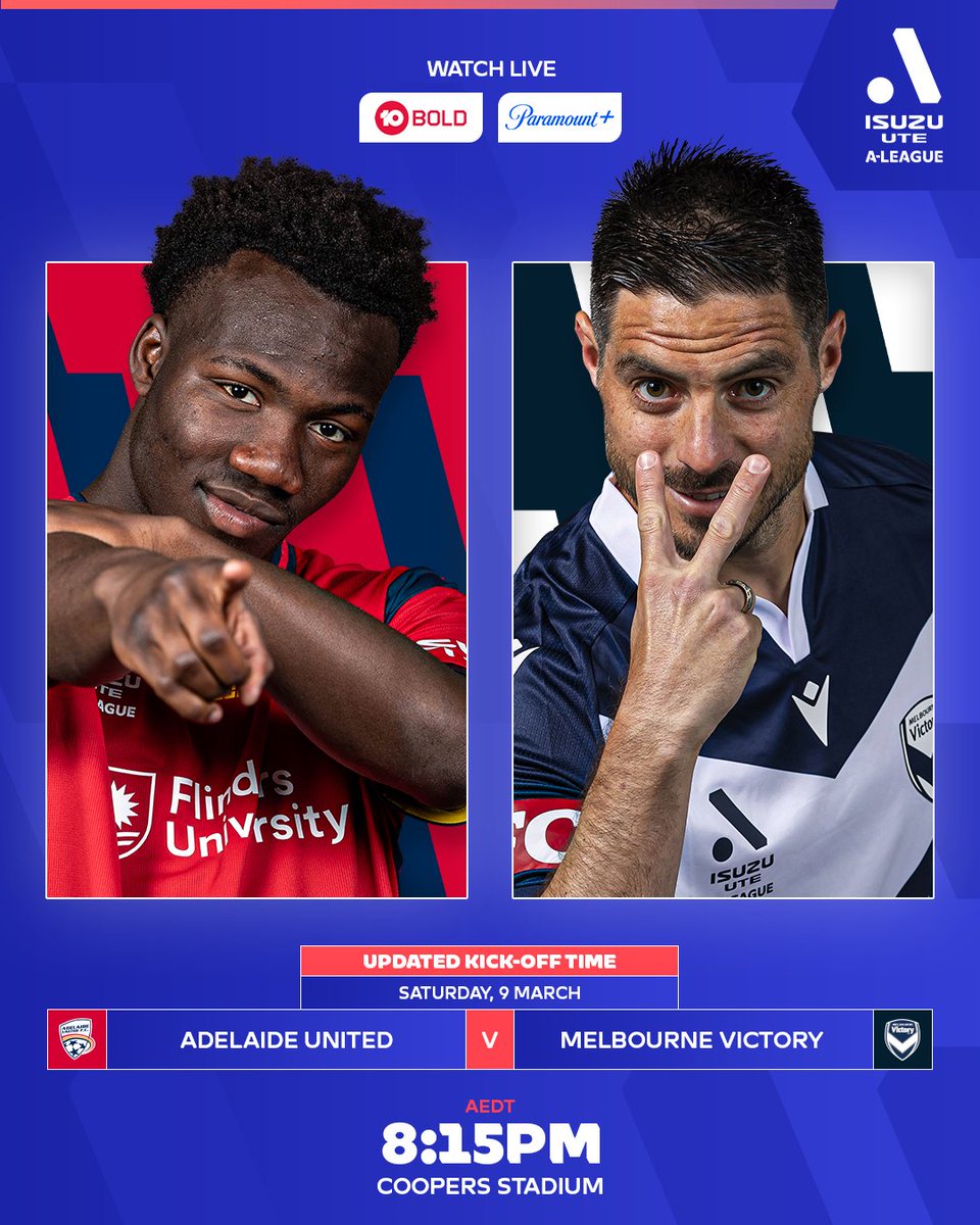 aleaguemen's tweet image. Three BIG Isuzu UTE A-League matches are coming your way today, headlined by the Original Rivalry! 🔥⚽️

#ALM