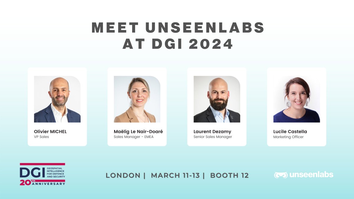 🇬🇧 We're pleased to be part of #DGI2024 taking place in London from March 11 to 13. Meet our team at booth 12! Interested in exploring partnerships or diving deeper into our technology? Let's schedule a time to talk: lnkd.in/epBjB_vS @DefenceGIS