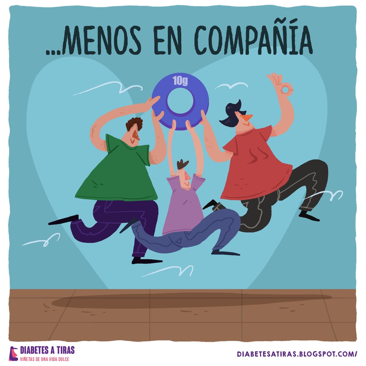 Se que muchas personas que me seguís sois mamás o papás de peques (y no tan peques) con Diabetes, y creo que está bien de vez en cuando haceros un homenaje a todos los que nos acompañáis en el día a día, porque así la diabetes se hace bastante más ligera.
¡Gracias! ❤️
