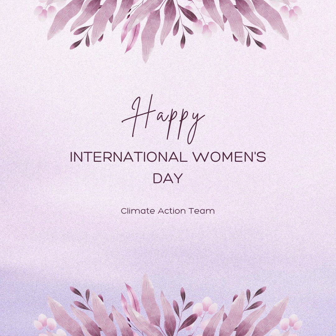 ClimateActionT3's tweet photo. #IWD24 #WomensDay #ClimateActionNow https://t.co/Ngv7OFmjjt