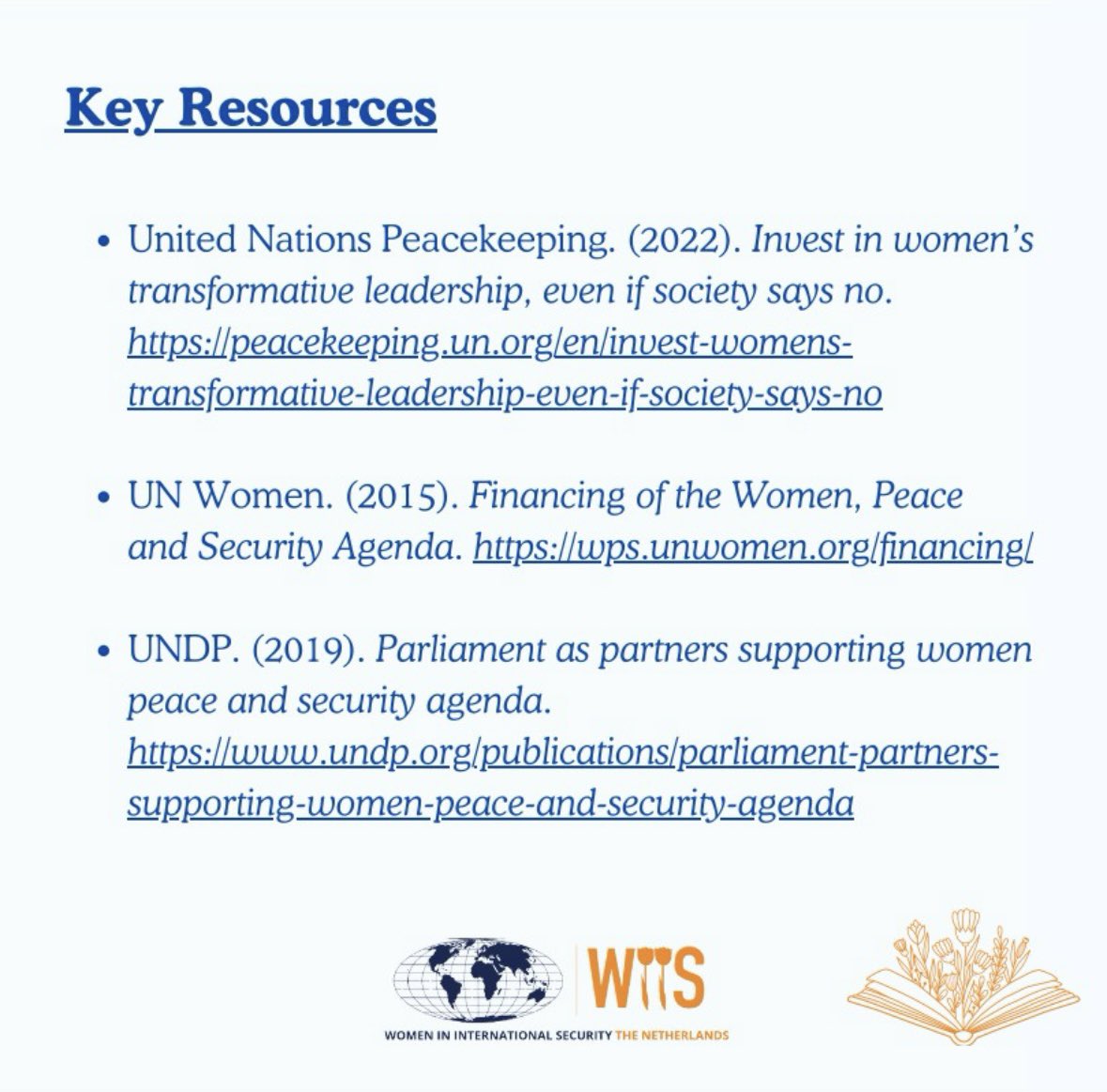 WIIS Netherlands tweet media