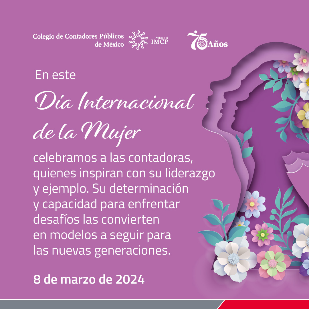 colegiocpmexico's tweet photo. 💜🌸 Este #8demarzo celebramos a todas las mujeres que inspiran y transforman el mundo. #DíaInternacionaldelamujer
#8M #DíadelaMujer #Mujer #Igualdaddegénero #EmpoderamientoDeLasMujeres #MujeresEmpoderadas https://t.co/MZ70xbsi93