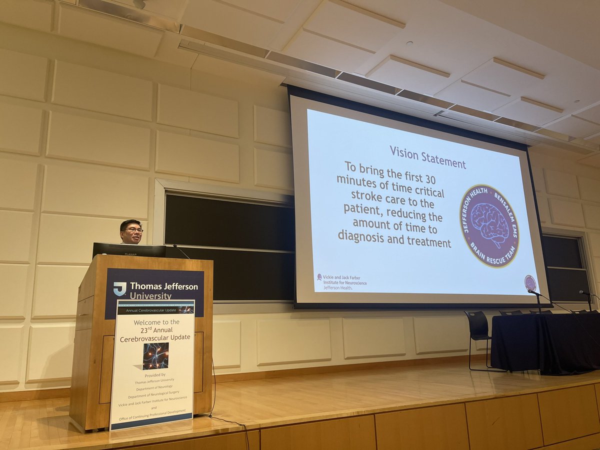 Pascal Jabbour MD, FAANS, FACS, FAHA (@pascaljabbourmd) on Twitter photo Kicking off the second day of our 23rd CV update conference with <a href="/AlvinWang/">Alvin Wang</a> talking about Jefferson’s Mobile Stroke Unit program <a href="/TJUHNeurosurg/">Jefferson Neurosurgery</a> <a href="/JeffersonUniv/">Thomas Jefferson University</a> <a href="/TJUHospital/">Jefferson Health</a> Kicking off the second day of our 23rd CV update conference with <a href="/AlvinWang/">Alvin Wang</a> talking about Jefferson’s Mobile Stroke Unit program <a href="/TJUHNeurosurg/">Jefferson Neurosurgery</a> <a href="/JeffersonUniv/">Thomas Jefferson University</a> <a href="/TJUHospital/">Jefferson Health</a>