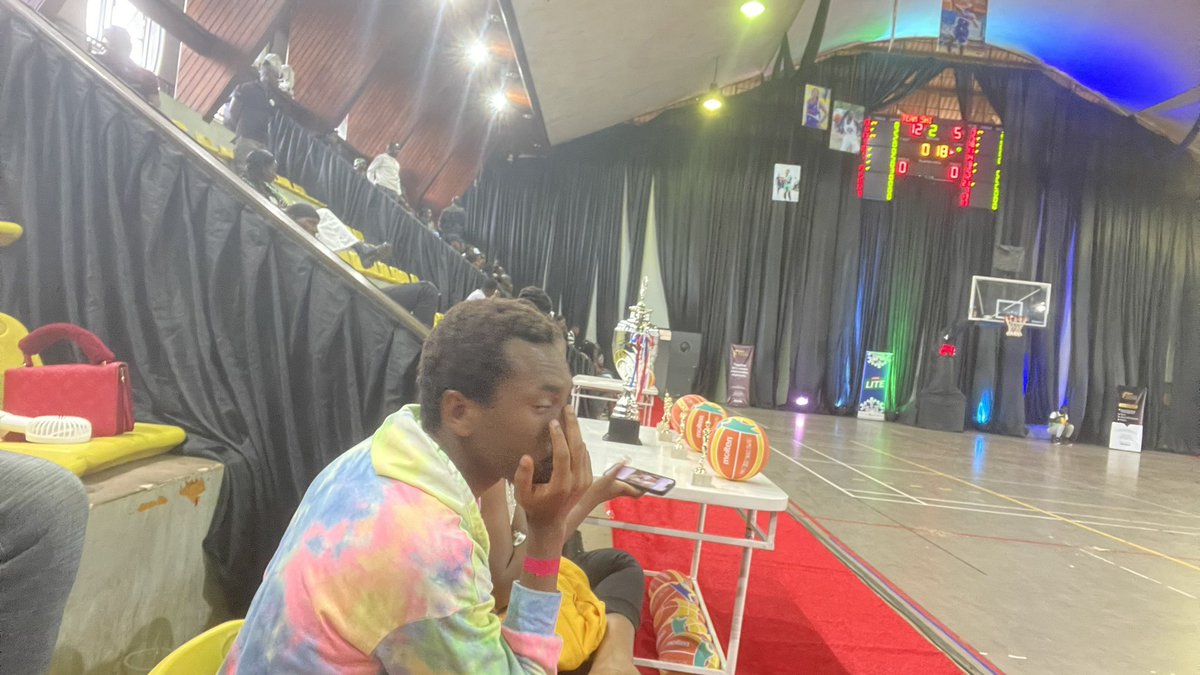 fobita's tweet photo. Lugogo Arena is booming. Come let's celebrate our ladies. I'm here my damn self 🫶🏽 https://t.co/HbhMpZ2jWu