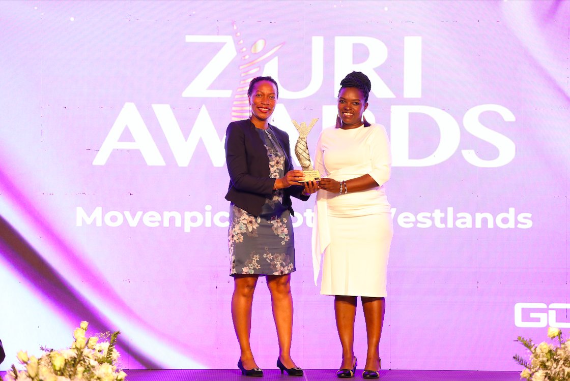 Healthcare Category at the Zuri Awards finds its champion in Christine Ombima of Stand Out 4 Mental Health! She was presented her Award by Caroline Njuki of @ILO for her dedication to Health care sparks joy and progress. #InspireInclusion #ZuriAwards #ZuriFoundation #IWD2024