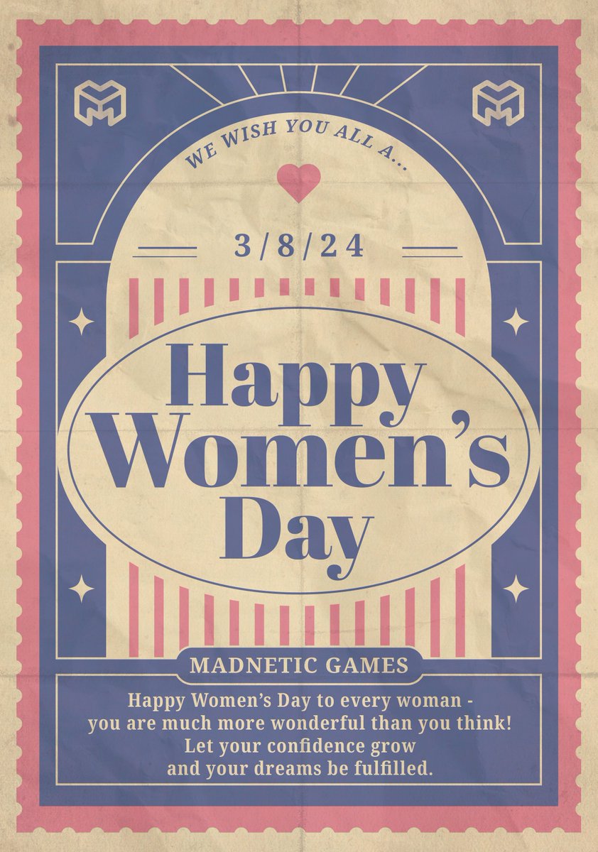 To all the gamer and dev ladies -🌷Happy Women’s Day🌷
✨We wish you all the best✨
You rock, keep it that way!💃💅
Thank you for your support🙏
Madnetic Games Team

#WW2Rebuilder #PhotographySimulator #HeavyDutyConstruction #gamedev #indiegame #simulator #InternationalWomensDay
