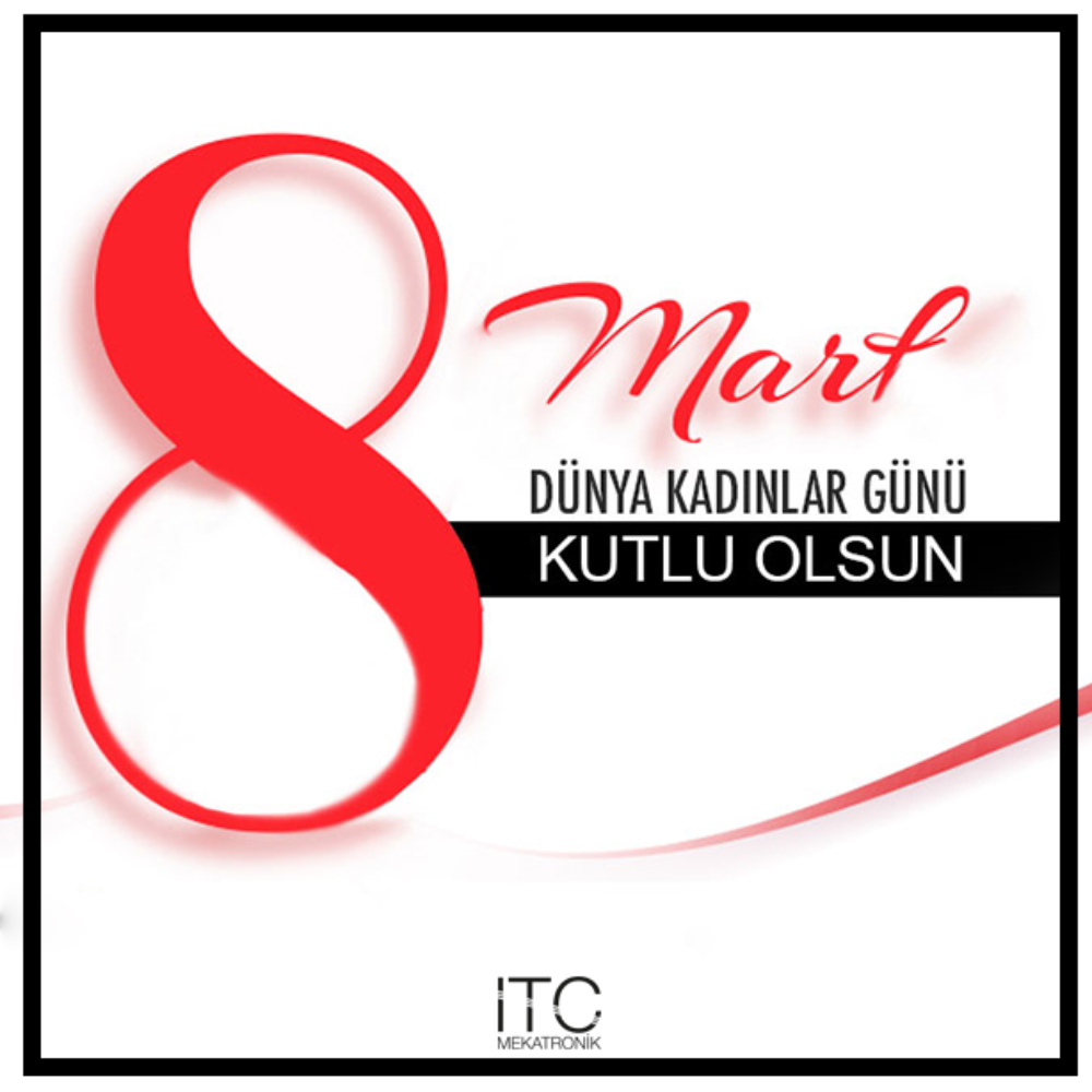 Engelleri aşmaya, başkalarına ilham vermeye ve yol göstermeye devam eden olağanüstü kadınlarımızın "8 Mart Kadınlar Günü"kutlu olsun...
#ITCMekatronik #8MartDunyaKadınlarGünü #8Mart #KadınlarGünü #KadinlarGunu