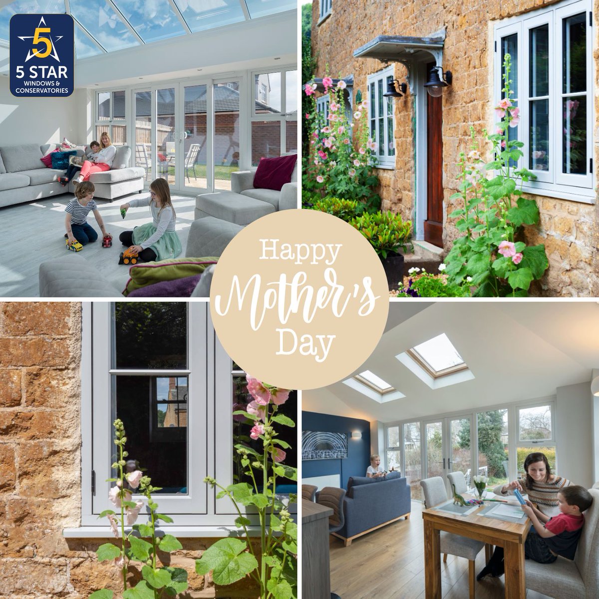 Happy Mothers Day to all the Wonderful mothers out there, you truly make a house a home💗🏡 5starwindows.co.uk #mothersday #worcestershirehour