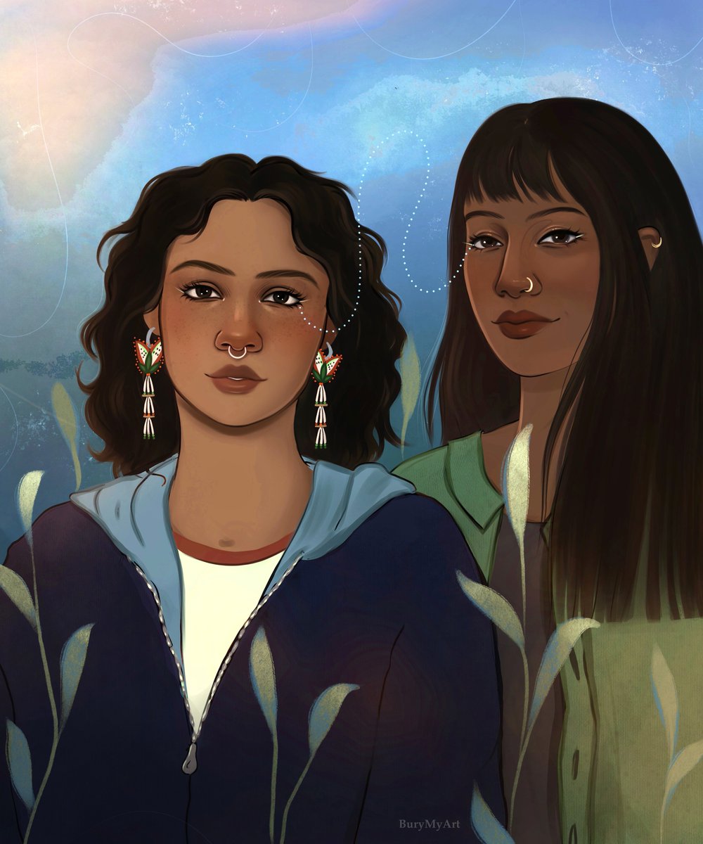 Let’s celebrate the rich complexity and abundant diversity of Native women, Trans women, and Two-Spirit relatives this #InternationalWomensDay! 

Art by Chanti Manon (they/she, Mazahua and Osage)!

#WomensHistoryMonth #NativePower #Decolonization