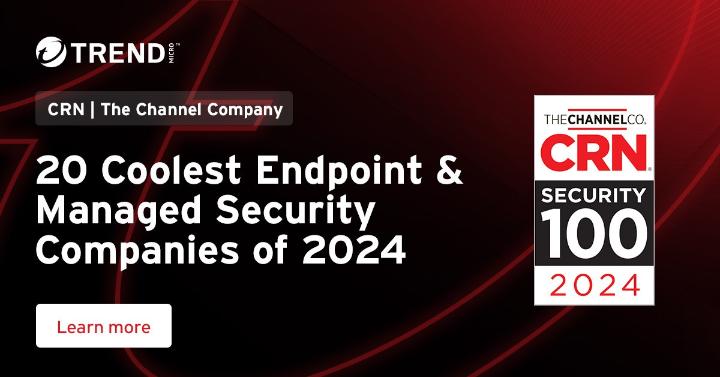 .@TrendMicro has been named one of @CRN's Top 20 Coolest Endpoint and Managed Security Companies of 2024! We've recently launched #TrendVisionOne for #ServiceProviders, an #AI-driven platform for threat detection. 

Learn more: bit.ly/49wYuwW