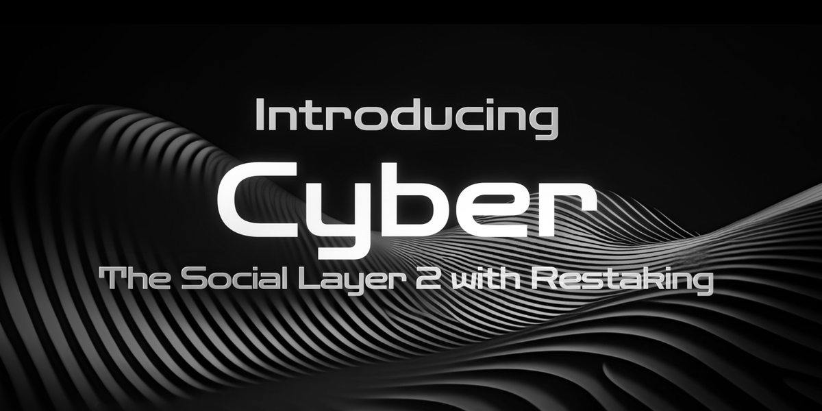Cyberconnect_ID's tweet photo. Memperkenalkan Cyber: Layer 2 sosial dengan restaking

Didukung oleh @eigencloud &amp; @Optimism, bekerjasama dengan @alt_layer, Cyber ​​adalah L2 modular pertama dirancang bagi adopsi sosial &amp; massal

Apa yg menjadikan Cyber ​​​​pilihan de facto bagi user &amp; pengembang sosial web3?👇🏼 https://t.co/Jw22TrkqHy
