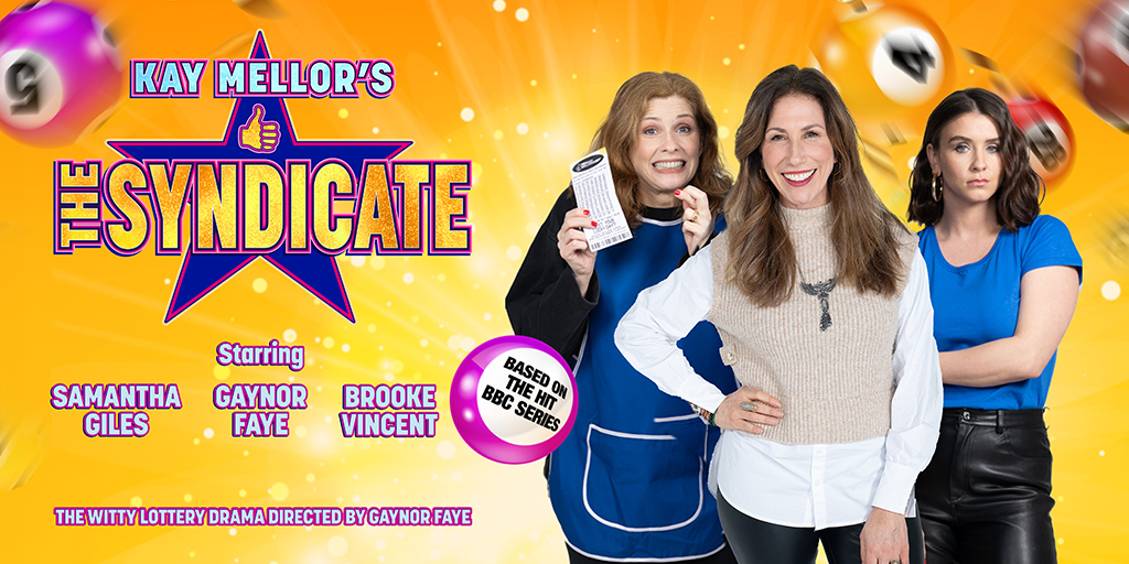 Bringing three generations together Gaynor Faye and her son, Oliver Anthony, are to join the cast in the world premiere of The Syndicate, written by Gaynor’s mum, the legendary, Kay Mellor 🤞🍀 *Faye will not be performing in Shrewsbury, Birmingham and Hull.