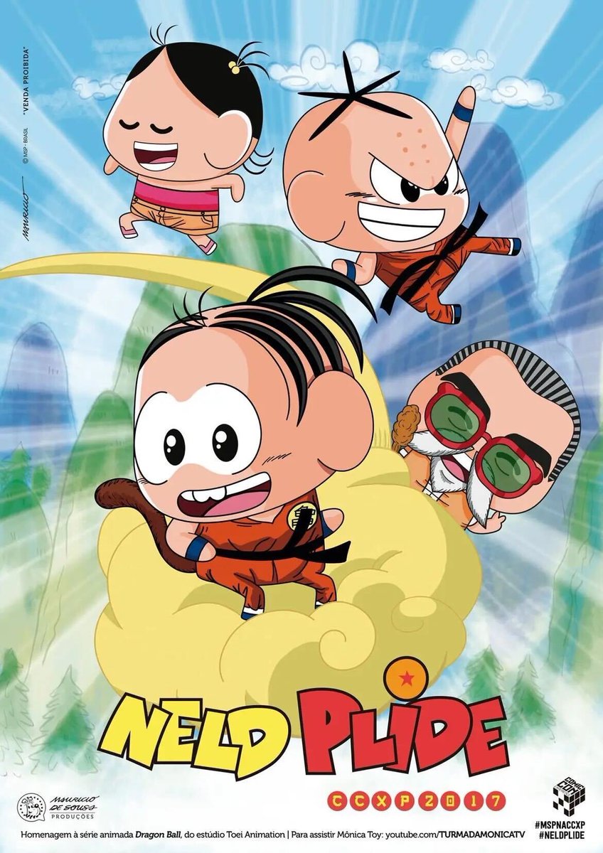 Levantando os braços pra fazer a maior genki dama que o mundo já viu. Arigatō, Toriyama-sensei! 🙌🏻
 
Na CCXP17, a Turminha estava no clima de Dragon Ball. ☄️