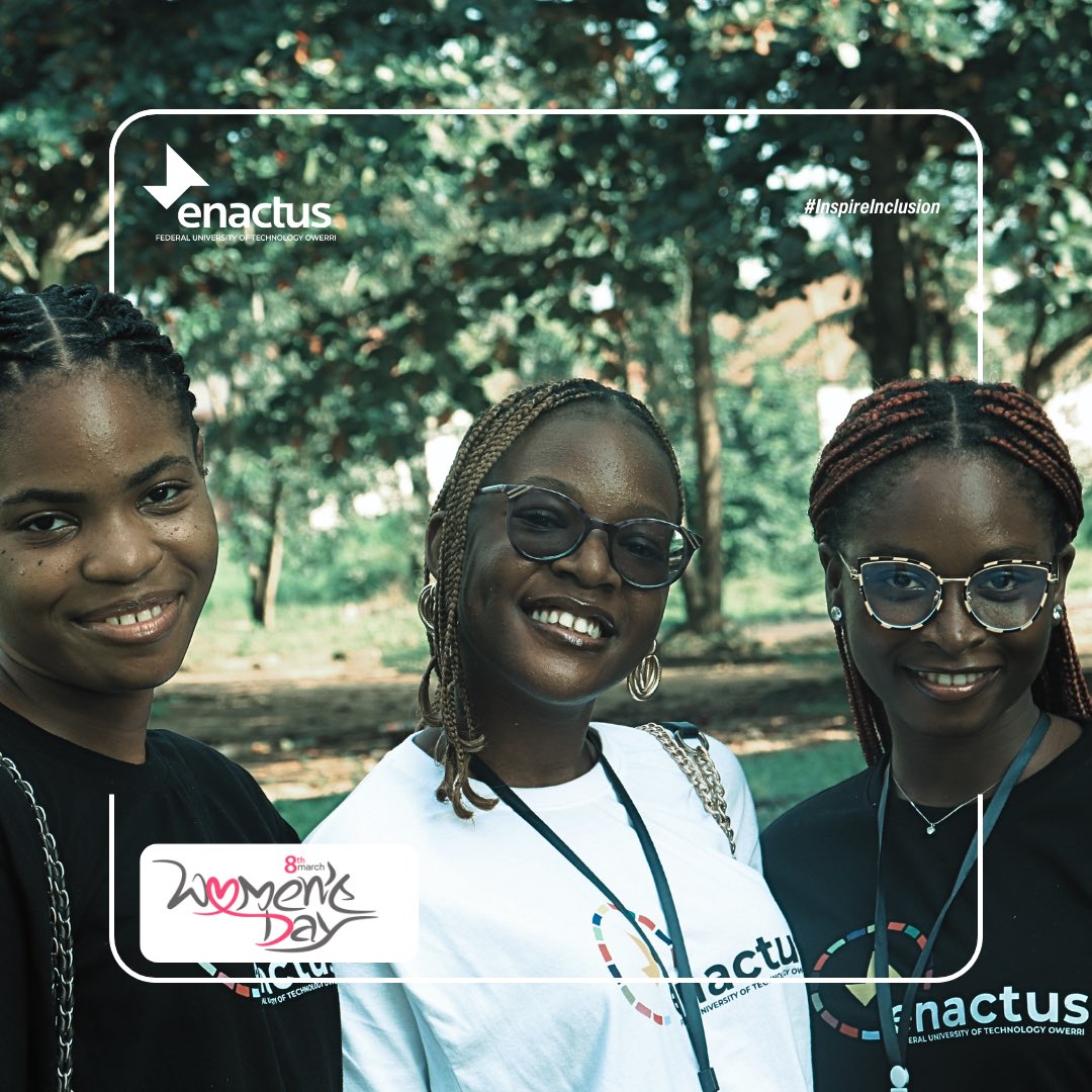 Enactus_FUTO's tweet photo. This International Women’s Day, we celebrate the resilience, brilliance, and boundless potential of the incredible women of Enactus Futo💐. Here’s to our women, igniting change and shaping a better tomorrow! 🥂
#iwd2024 #investinwomen #accelerateprogress #InternationalWomensDay https://t.co/3RWANAZMsm