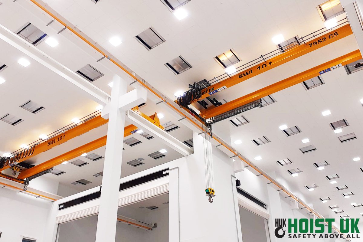 Check out our latest case study on the overhead cranes we recently provided to the new National Satellite Testing facility in Harwell , working with main contractor Mace Group bit.ly/49qwKtH