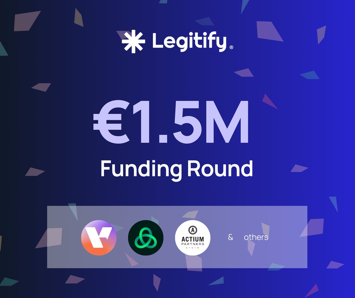 🎉 Exciting News from Legitify! 🎉 We're thrilled to announce a milestone achievement - securing €1.5 million in funding led by <a href="/verb_ventures/">Verb Ventures</a>, with significant contributions from <a href="/Entirl/">Enterprise Ireland</a>, Actium Partners, Redbay Ventures and others. 

This marks a leap forward in our mission to