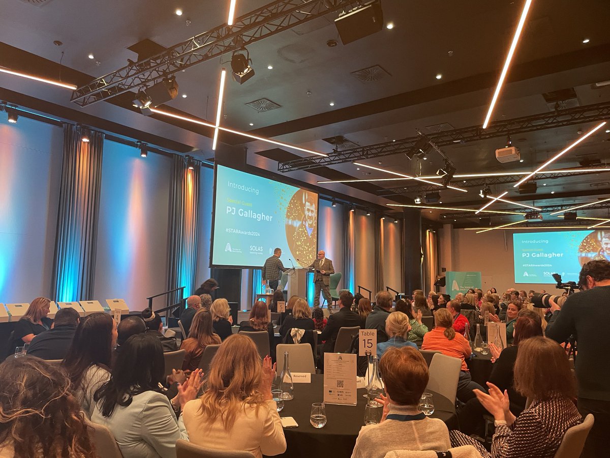 SOLAS (@solasfet) on Twitter photo Happy #IWD2024! <a href="/SOLASFET/">SOLAS</a> is delighted to be <a href="/CrokePark/">Croke Park</a> to celebrate inspiring adult learners & adult learning spaces at the <a href="/aontas/">AONTAS</a> #StarAwards2024! Pictured are SOLAS Executive Director <a href="/Alan_McGrath1/">Alan McGrath</a> , ALL Director Yvonne McKenna & <a href="/mariagillan1/">mazderama</a> SOLAS Communications Officer. Happy #IWD2024! <a href="/SOLASFET/">SOLAS</a> is delighted to be <a href="/CrokePark/">Croke Park</a> to celebrate inspiring adult learners & adult learning spaces at the <a href="/aontas/">AONTAS</a> #StarAwards2024! Pictured are SOLAS Executive Director <a href="/Alan_McGrath1/">Alan McGrath</a> , ALL Director Yvonne McKenna & <a href="/mariagillan1/">mazderama</a> SOLAS Communications Officer.