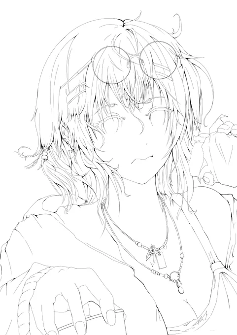 線画練習 