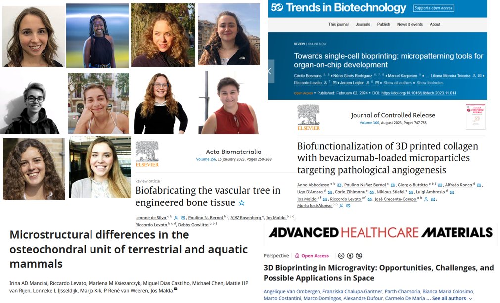 Celebrating the #InternationalWomensDay I am happy to highlight the work from the past year lead and carried out by the women in science with whom I have the plaeasure to collaborate @pau_bernal1 @odudaryeva @MariemeGueye28 @MylenedeRuijter @d_gawlitta and many more @RMUtrecht