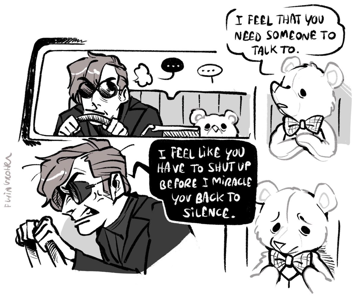 The adventures of lonely Crowley 
Part 4
#GoodOmens 