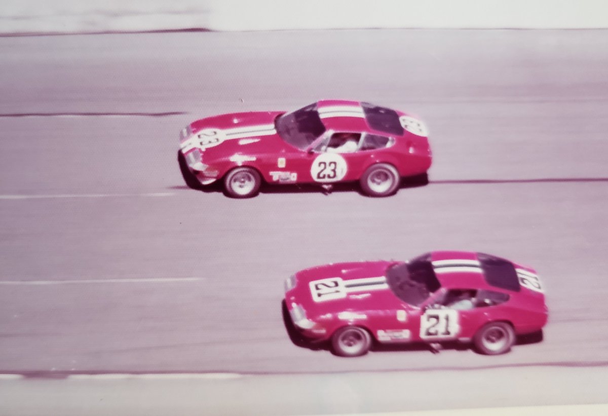 Well, It's 'Ferrari Friday' and we've gone back in time to Daytona, 1973 to see the #22 NART Daytona that finished 2nd overall, 1st in class. It's sister car, #21 finished 5th. #23 DNF. From 'when they were new'...