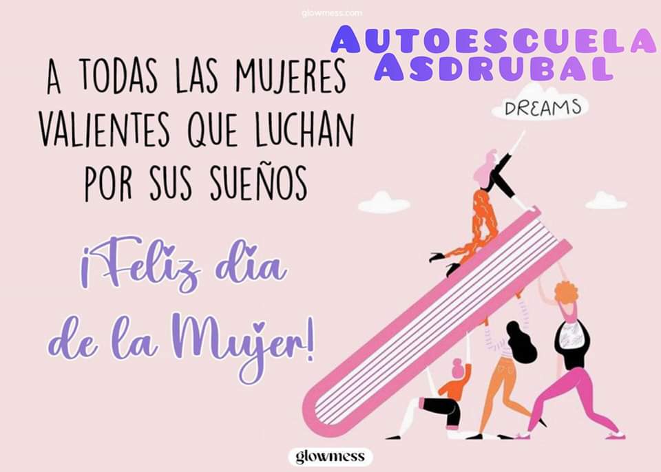 AsdrubalAuto's tweet photo. Autoescuela Asdrúbal os desea feliz día de la mujer. ¡FELICIDADES! 
¡Que no os pongan límites! 

#AutoescuelasdeCALIDAD #autoescuelaasdrubal #diadelamujer 
#mujeresvalientes #autoescuelacadiz https://t.co/qzEhFtz2Yd